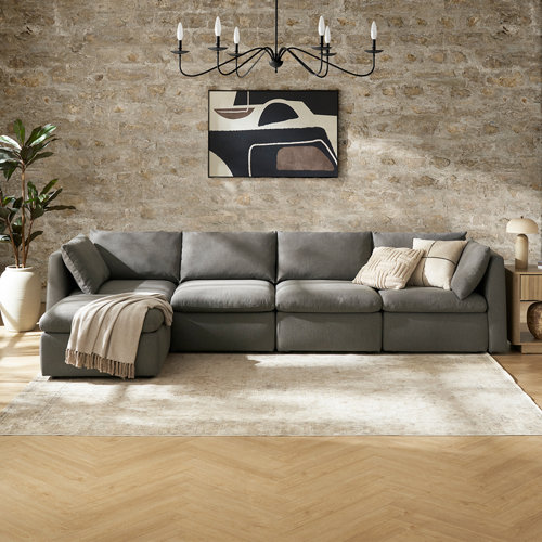 Aazon.co: Opio Oversized Odular Sectional Sofa With Fully Reovable